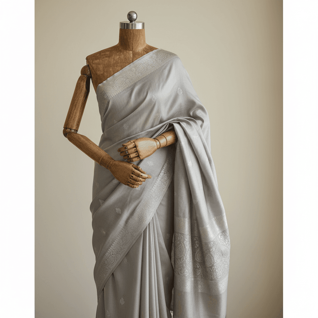 Pashmina Saree